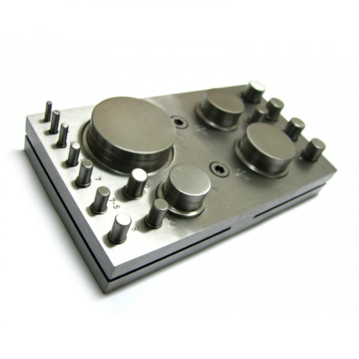 Dispozitiv Taiat Forme Circulare din Tabla Set de 18 [2]