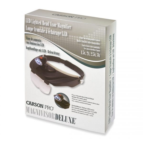 Lupa de Cap cu lumina LED Carson MagniVisor Deluxe, Carson CP-60 [2]