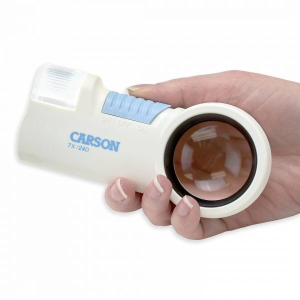 Lupa de Mana cu LED MagniFlash 7X, Carson CP-32 [4]