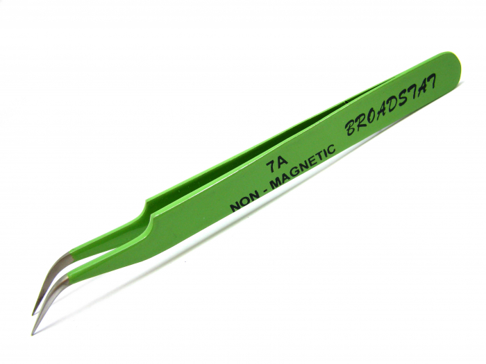Penseta Epoxy Ascutita, Curba, No.7A [2]