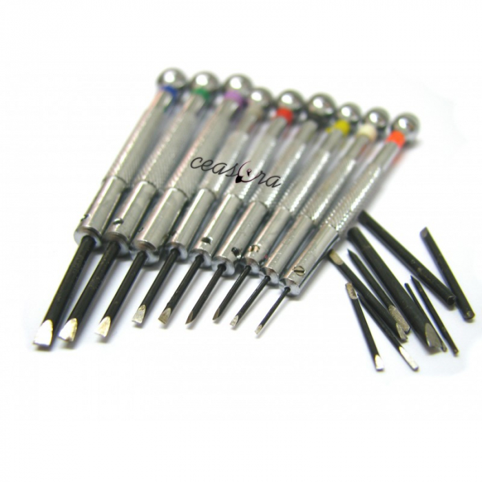 Set 9 Surubelnite cu Lame de Schimb [2]