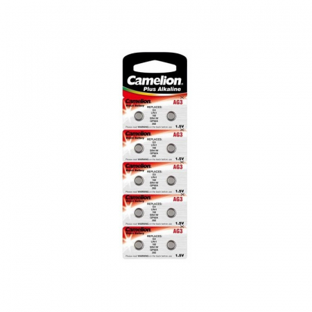 Butoni - Baterie AG3-LR41 Camelion
