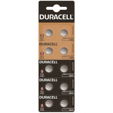 Butoni - Baterie Ceas Duracell AG13 (LR44, A76, L1154/157)