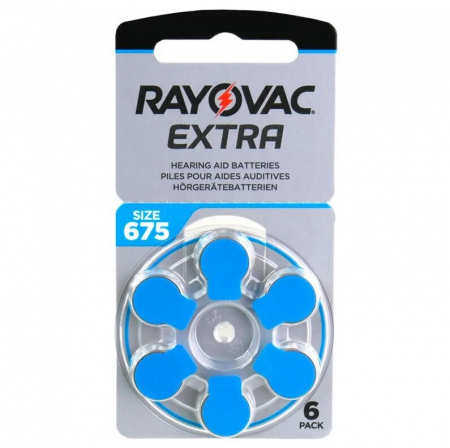 Baterii - Set 6 Baterii Rayovac Extra ZA675
