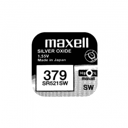 Butoni - Baterie Maxell 379, SR521SW