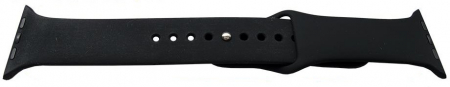 Curele Apple Watch - Curea Cauciuc pentru Apple Watch Neagra 38mm