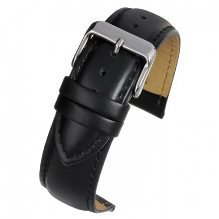 Curele piele - Curea Ceas cu Bombeu (negru) 26mm