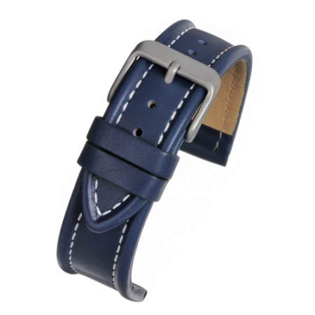Curele piele - Curea Ceas Piele Naturala (bleumarin) 12mm
