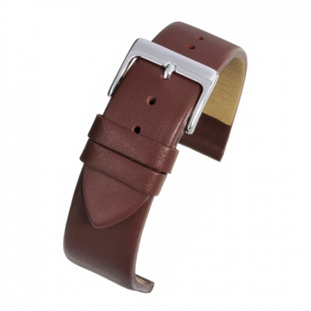 Curele piele - Curea Ceas Piele Naturala Bovina (burgundy) 24mm