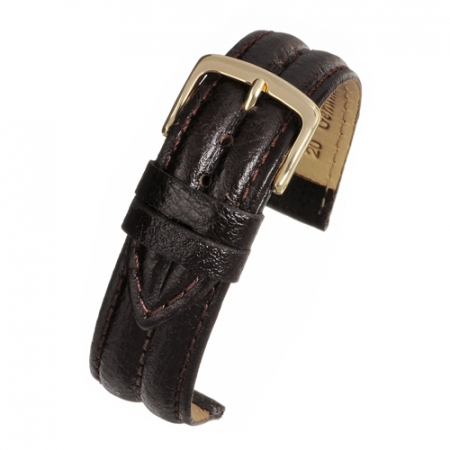 Curele piele - Curea Ceas Piele Vegetala (maro) 20mm