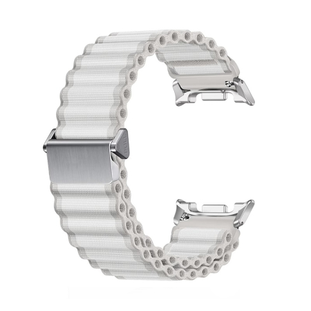 Curele Samsung Watch - Curea pentru Samsung Galaxy Watch Ultra 47mm Official Trail Band Textil Gri