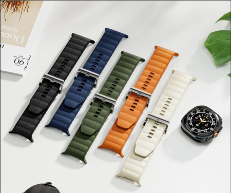 Curea pentru Samsung Galaxy Watch Ultra 47mm PeakForm Band Portocaliu [2]
