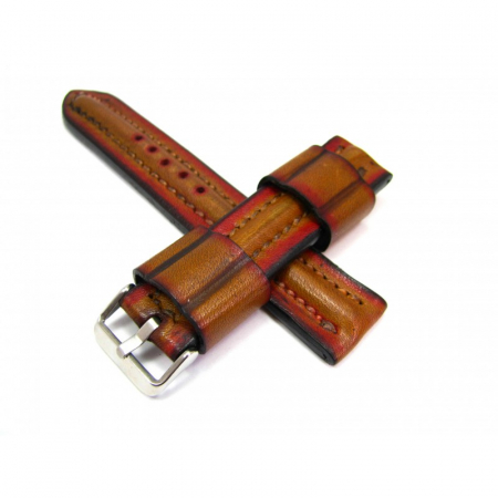 Curele Ceasuri - Curea Piele Handmade 22 mm