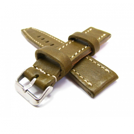 Curele Ceasuri - Curea Piele Handmade 24 mm