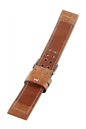 Curea Piele Handmade Maro 22MM [1]