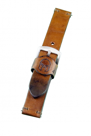 Curele Ceasuri - Curea Piele Handmade Maro 22MM