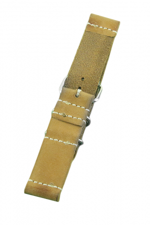 Curele Ceasuri - Curea Piele Handmade Maro 24MM