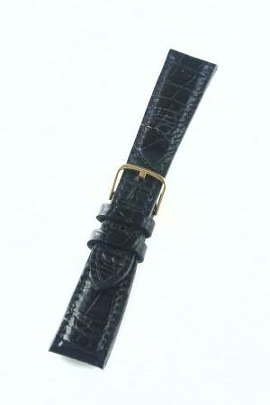 Curele Ceasuri - Curea Piele Handmade Neagra 18mm