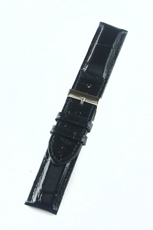 Curele Ceasuri - Curea Piele Handmade Neagra 22MM