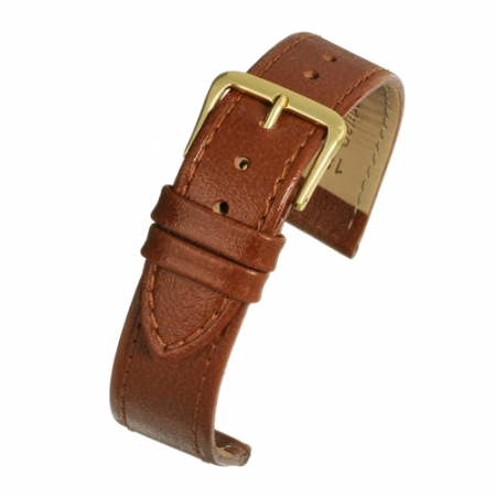 Curele piele - Curea Piele Naturala Bizonata (caramiziu) 12mm