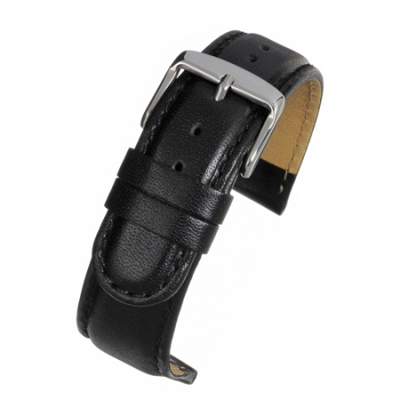 Curele Ceasuri - Curea Piele Naturala Textura Neteda XL (neagra) 28mm