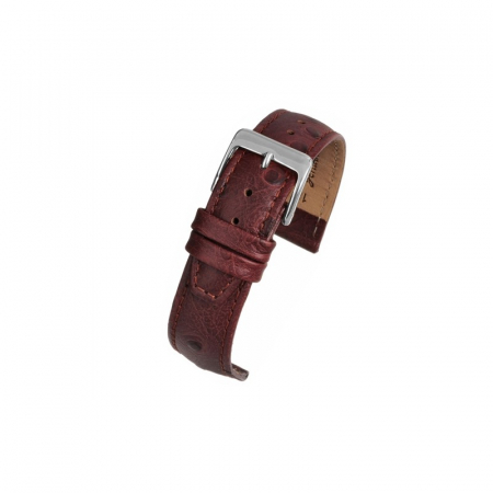 Curele piele - Curea Piele Naturala Textura Strut (maro) 20mm