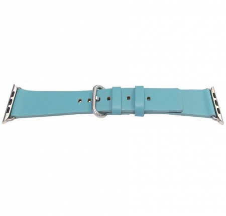 Curele Apple Watch - Curea Piele pentru Apple Watch Albastra 38mm