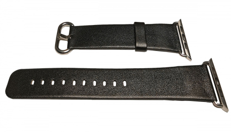 PROMOTII Curele Apple Watch - Curea Piele pentru Watch Neagra 38mm