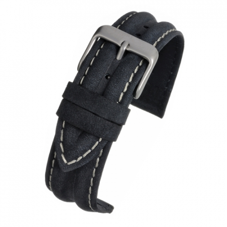 Curele piele - Curea Piele Water Rezistant (bleumarin) 18mm