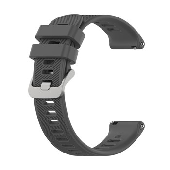 Curele Garmin - Curea Silicon Garmin Forerunner 158/55 (gri) 20mm