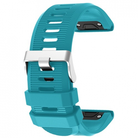 Curele Garmin - Curea Silicon Garmin Fenix 6X (turcoaz) 26mm