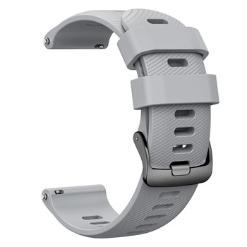 PROMOTII Curele Garmin - Curea Silicon Garmin Forerunner 255 (gri) 22mm