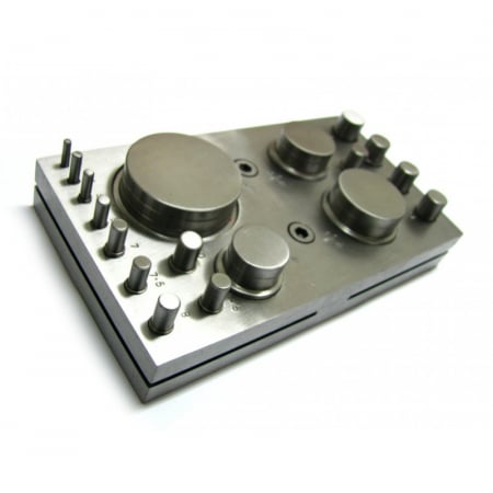 Dispozitiv Taiat Forme Circulare din Tabla Set de 18 [1]