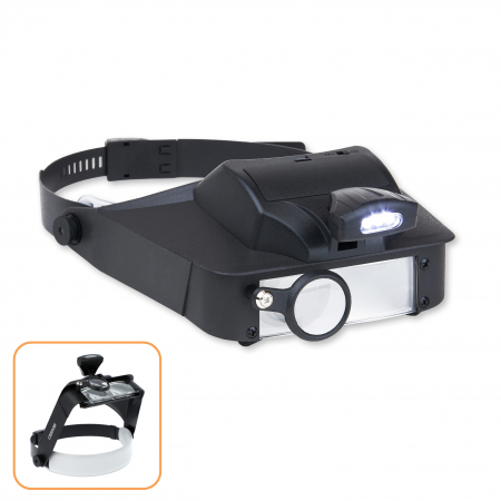 Scule si Accesorii Ceasuri - Lupa de Cap cu lumina LED Carson LumiVisor, Carson LV-10