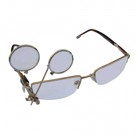 Lupe, Dispozitive Optice - Lupa Dubla pentru Ochelari 3.3X, 6.6X