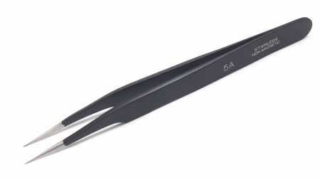 Pensete - Penseta Epoxy Ascutita, Curba, No.5A