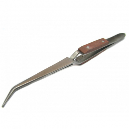 Pensete - Penseta Incrucisata Varf Curbat, Maner Izolat