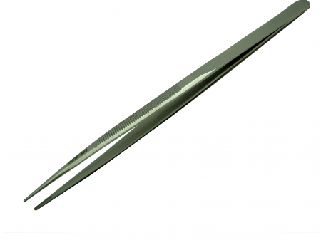 Pensete - Penseta Inox Varf Ascutit Canelat, 165mm