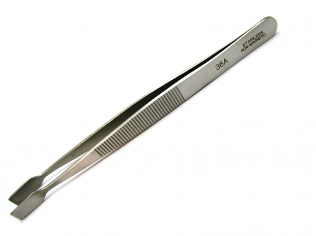 Penseta Metalica, Curbata, Varf Lat [1]