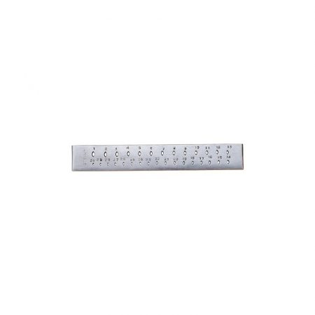 Modelarea Metalului - Placa Tras Sarma 30 Gauri Ovale 8\"
