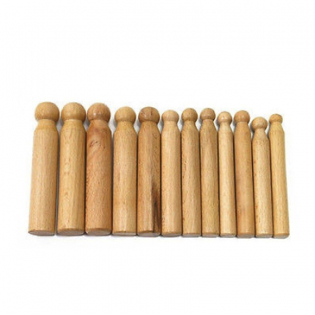 Modelarea Metalului - Set 12 Poansoane din Lemn