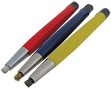 Handmade / Bijutieri - Set 3 Perii pentru Zgarieturi 120mm