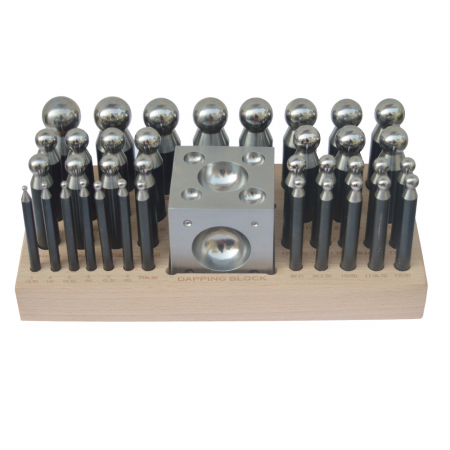 Modelarea Metalului - Set Anca si Poansoane - 37 piese