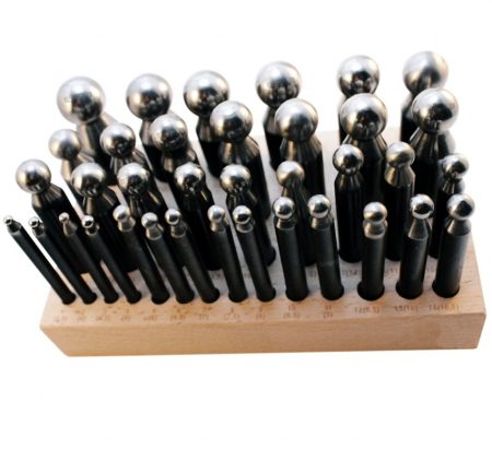 Handmade / Bijutieri - Set Poansoane Otel - 36 piese