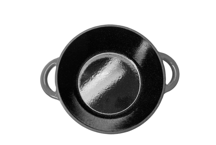 Oala cu capac 26x12 cm, 4.8L, fonta emailata HN [3]