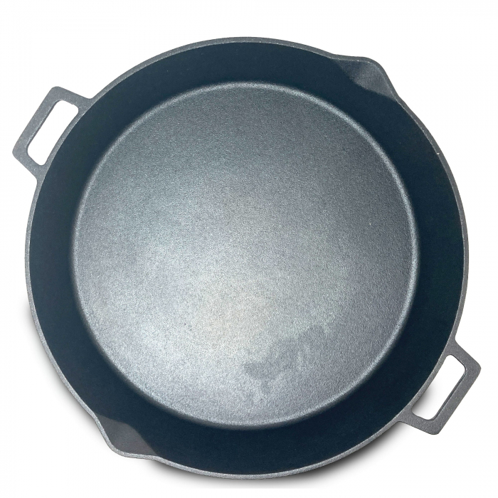 Tava de fonta 43 cm cu doua manere [2]