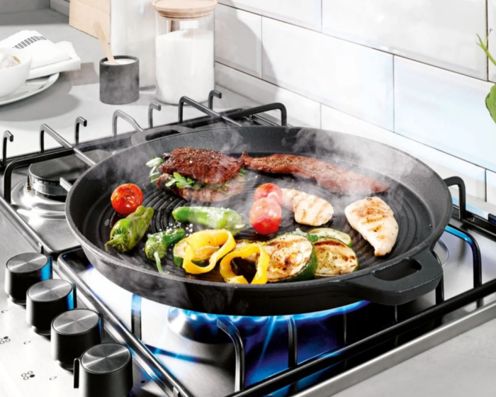Tigaie rotunda din fonta 33 cm [2]