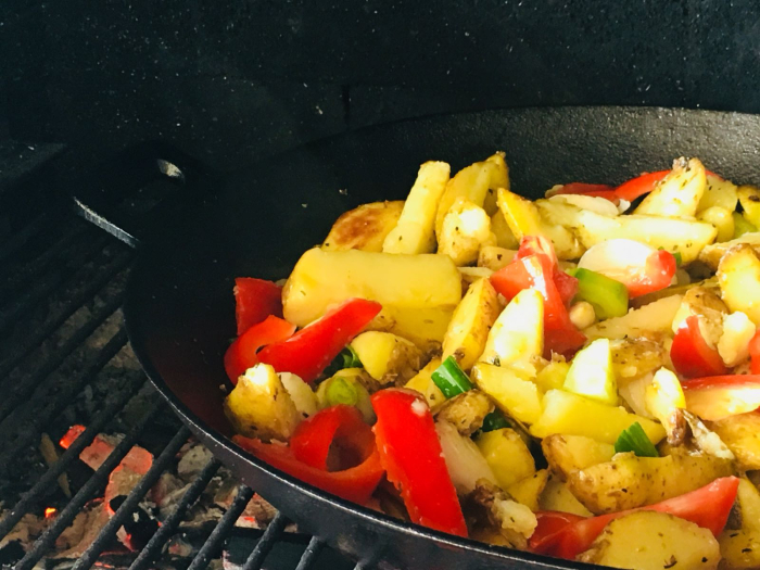 Wok din fonta 36.5 cm [9]