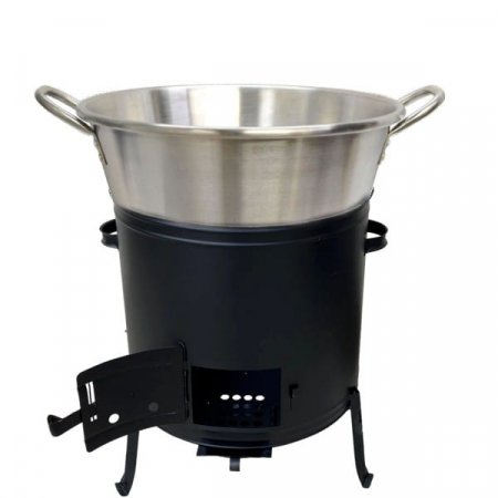 Cazan inox 70 l + soba [0]