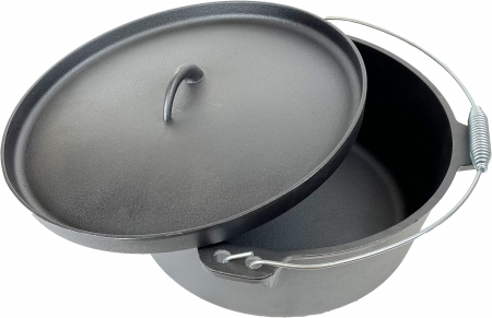Ceaune fonta natur - Ceaun fonta duch oven 10 litri cu capac